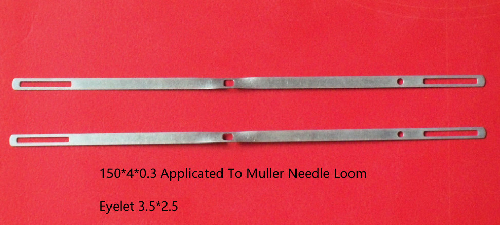 150x4x0.3mm Simplex Duplex Wire Heald Jacob Muller Needle Loom Spare Parts